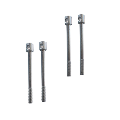 M4*15mm Parafusos eléctricos de medidor de cabeça redonda com fio grosso parafusos de vedação parafusos de furo único parafusos de medidor eléctricos parafusos