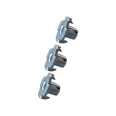 Preto de ZP YZ/porcas de Gray Phosphated Plated Steel T com 4 dentes