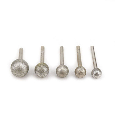 grande Diamond Rotary Burr For Stone esculpir de cinzeladura de gravação de vidro de 4mm-25mm