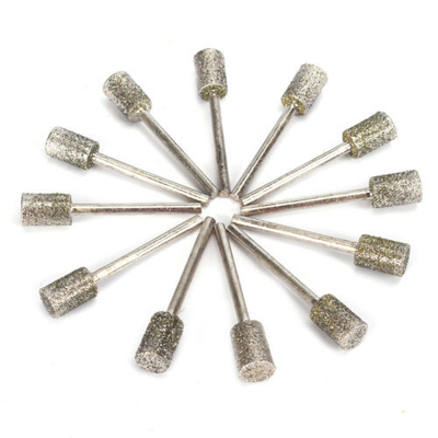 grande Diamond Rotary Burr For Stone esculpir de cinzeladura de gravação de vidro de 4mm-25mm