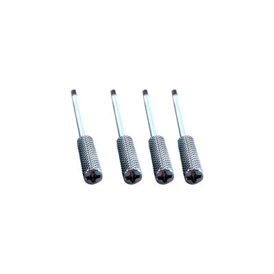 Parafusos de polegar de aço inoxidável do comprimento de #4-40 UNC 49mm para o cabo do computador