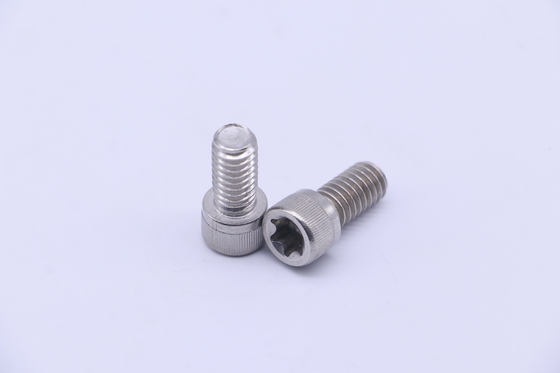 Parafuso de aço inoxidável Plum Blossom Anti Theft SS316 3/8-24X1 da cabeça cilíndrica”
