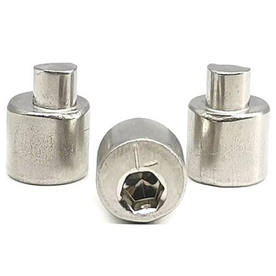 Fonte Fabricante Aço inoxidável Hexagon excêntrico Rivet de bloqueio de montagem rápida excêntrico Armadilha de ajuste Rivet