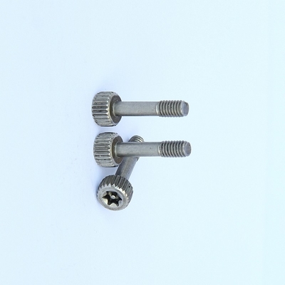 M4*15 Parafusos de segurança de aço inoxidável 6 Lobe Pin TX Drive Cap