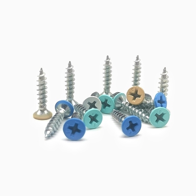 Cor 316 parafusos auto-tocando contra afundado Hexagonal Cross Mountain Wire