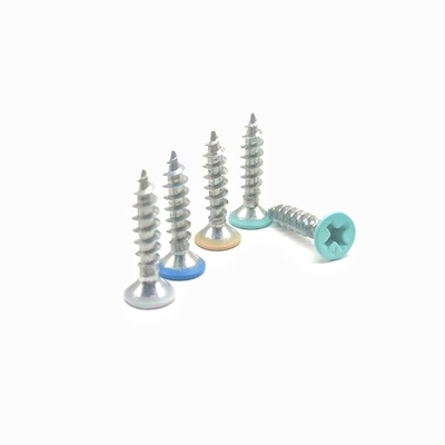 Cor 316 parafusos auto-tocando contra afundado Hexagonal Cross Mountain Wire