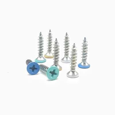 Cor Auto-Taping pintura Mobiliário parafuso Countersunk Cross ANSI JIS
