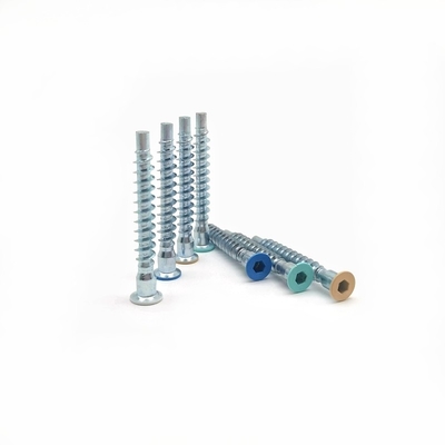Do parafuso reto do reparo da linha do rolo do auto sextavado parafuso de madeira de batida escareado do armário do dente
