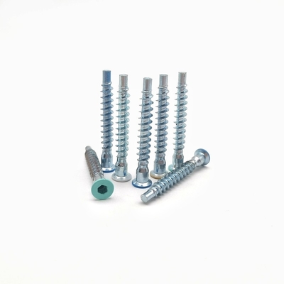 Do parafuso reto do reparo da linha do rolo do auto sextavado parafuso de madeira de batida escareado do armário do dente