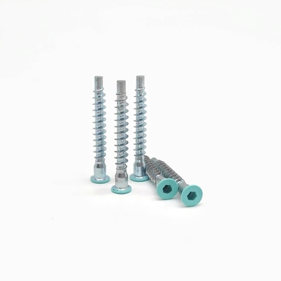 Do parafuso reto do reparo da linha do rolo do auto sextavado parafuso de madeira de batida escareado do armário do dente