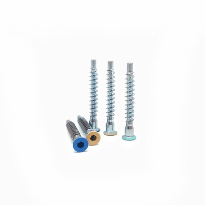Do auto sextavado reto do parafuso do armário do reparo da linha rolo de batida escareado