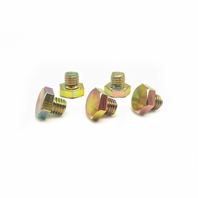 Parafusos/rebites decorativos do cubo da roda de aço inoxidável 13,0 mm HEX externo hexagonal pregos decorativos
