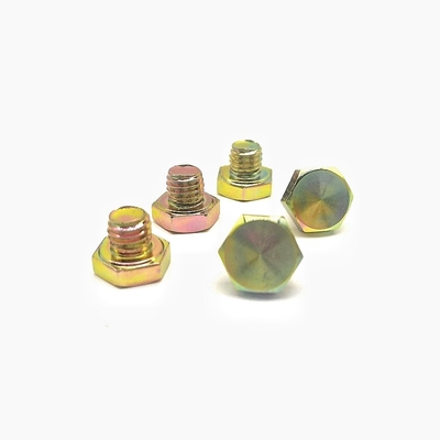 Parafusos/rebites decorativos do cubo da roda de aço inoxidável 13,0 mm HEX externo hexagonal pregos decorativos