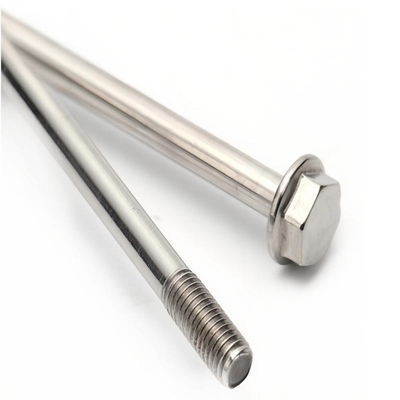 Máquina longa parafuso extra-longo do motor rotor suporte com extensão hexagonal flange parafuso e externo
