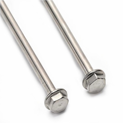 Máquina longa parafuso extra-longo do motor rotor suporte com extensão hexagonal flange parafuso e externo