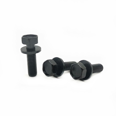 Cabeça Hexagonal Externa Pad de Primavera Flat Combinação parafuso de parafuso de parafuso Alta resistência
