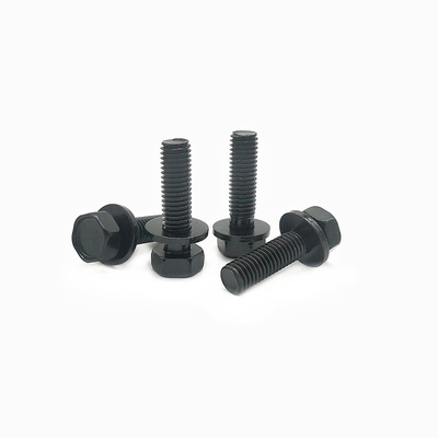 10.9 Grau Hexagonal combinado parafuso parafuso com almofada plana e Dacromet revestido exterior