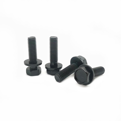 10.9 Grau Hexagonal combinado parafuso parafuso com almofada plana e Dacromet revestido exterior