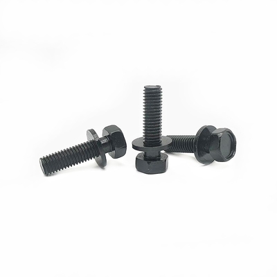 10.9 Ferro de carbono de grau Hexagon Head Bolt External Flat Pad Combination Screw