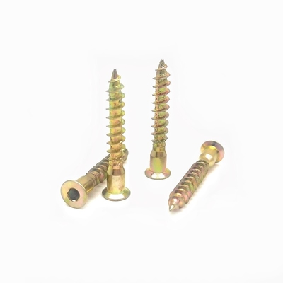 Hexagon Self-Tapping Cross-Wire Straight Repair Screws Olor Paint Countersunk