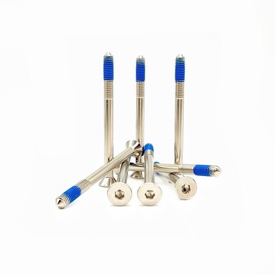 M4*18 316L parafuso de segurança de aço inoxidável parafuso de distribuição hexagonal 9,4 mm