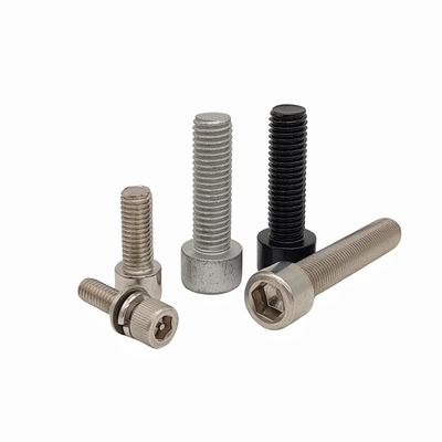 Parafusos de aço inoxidável 316L Hexagon Socket Glue Parafusos resistentes a quedas parafusos