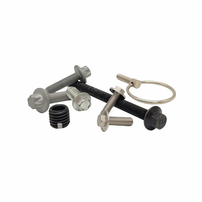 Parafuso de aço inoxidável decorativo para unhas anti-roubo