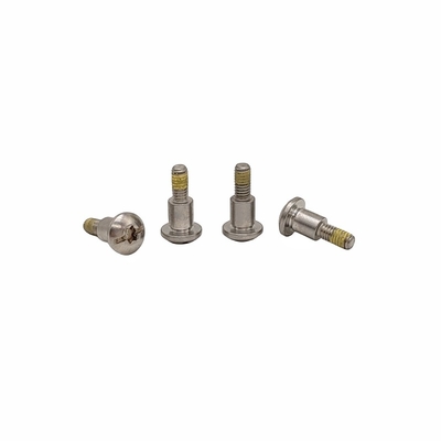 Personalização de parafusos adesivos hexagonais 316L de aço inoxidável com parafusos adesivos azuis