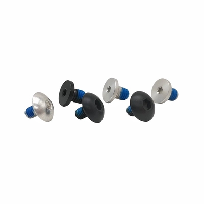 Exemplo de parafuso de cola de ameixa personalizado parafuso hexagonal parafuso de bloqueio de cola azul externo