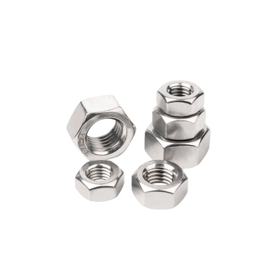 304 aço inoxidável External Hexagon Nut Metal Lock Nut M14 M16 Alta dureza
