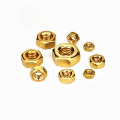 304 aço inoxidável External Hexagon Nut Metal Lock Nut M14 M16 Alta dureza