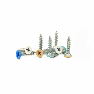 DIN aço inoxidável parafusos de auto-aperto contra-encalhados Hexagonal Cross Mountain Wire para iluminação