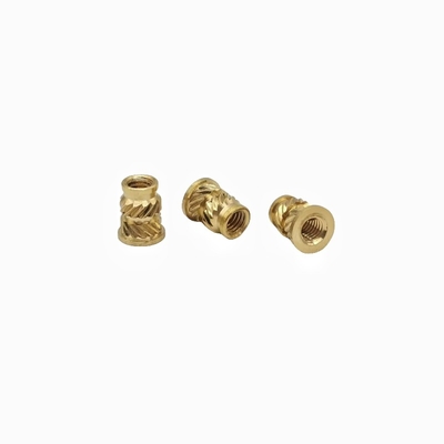 Duplo Twill Copper Nut Copper Insert Copper Flower Mother Hot Melt Injection Nut Copper Insert Nut