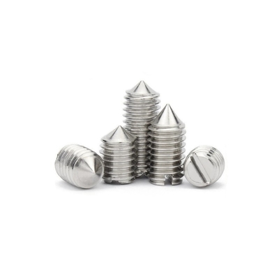 Fabrica venda direta aço inoxidável 304 Slotted Tip Set parafuso máquina medidor parafuso torre