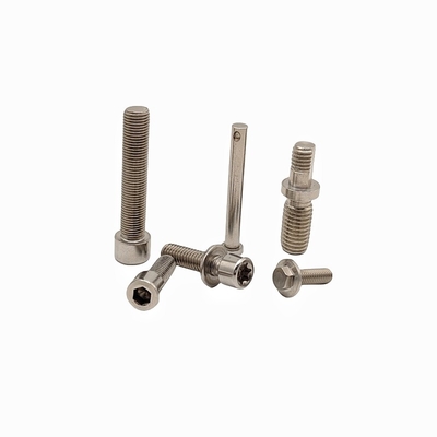 Fabricado sob medida 316L aço inoxidável parafusos de tomada hexagonal resistente à queda parafusos de tomada hexagonal parafusos de cola