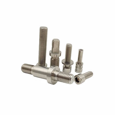 Resistência à corrosão Parafuso de cola hexagonal de aço inoxidável Parafuso de manobra de faca de flor de ameixa