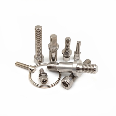 Crown Standard Machining aço inoxidável parafuso de mola de dente completo parafuso hexagonal externo