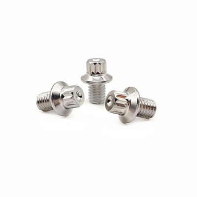 Parafusos de corte de rodas de alta qualidade M4 para rodas de carro para rodas de rodas para unhas decorativas para parafusos decorativos de cromo