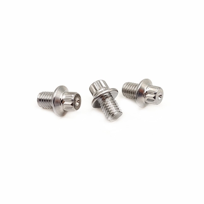 Flancas não-padrão parafusos hexagonais externos parafusos de pedal de alumínio pregos resistência à corrosão