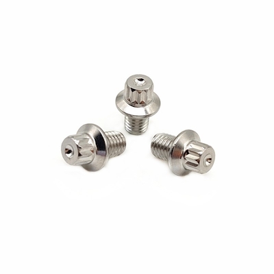 Flancas não-padrão parafusos hexagonais externos parafusos de pedal de alumínio pregos resistência à corrosão