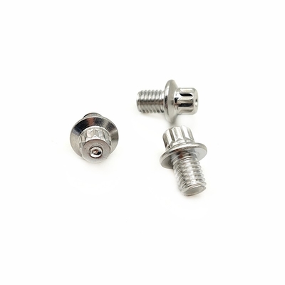 Flancas não-padrão parafusos hexagonais externos parafusos de pedal de alumínio pregos resistência à corrosão