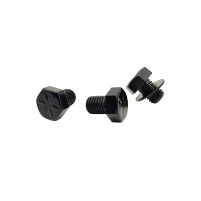 Alta resistência Externa Hexagonal parafuso Oxidação Negrificação aço carbono Externa Hexagonal Desenho prego