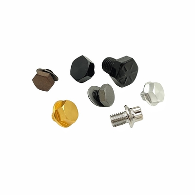 10.9 Classe Pintado Preto Brilhante Hexagonal parafuso de aço carbono parafuso hexagonal