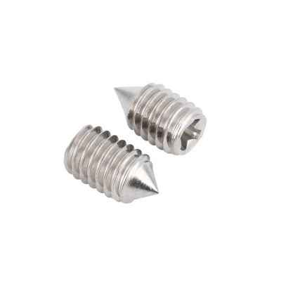 Precision Machine Endless Meter Stop Screw Slotted Tip Set Screw Cut Slotted Positioning Screw