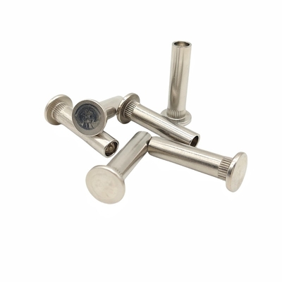 Desenho semi oca cabeça plana redonda rivet semi oca a ferramenta de limpeza perfeita