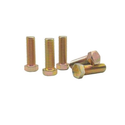 Eletróforese de parafusos hexagonais externos de zinco