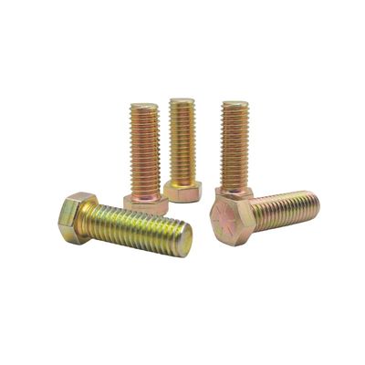 Eletróforese de parafusos hexagonais externos de zinco