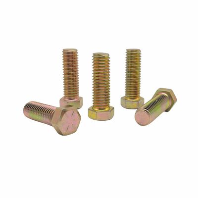 Eletróforese de parafusos hexagonais externos de zinco