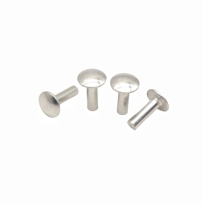 Fabricantes Fornecem Rivets de cabeça plana Rivets de alumínio Rivets sólidos e Rivets de cabeça plana redonda
