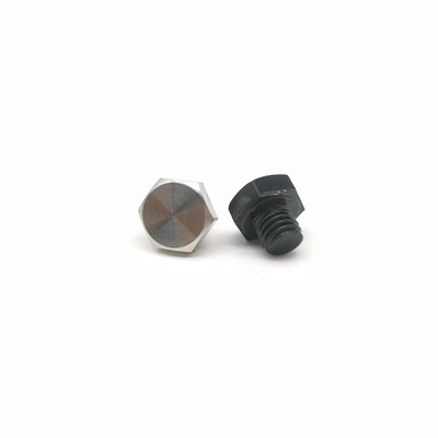 Parafusos para cabeças hexadecimais com rosca não magnética A4 -70 M8X10 Parafusos de estofamento de aço inoxidável